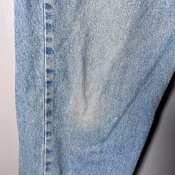 Carhartt B171 Relaxed Fit Jeans 36x34 Light Wash Distressed Workwear Denim - Picture 14 of 16